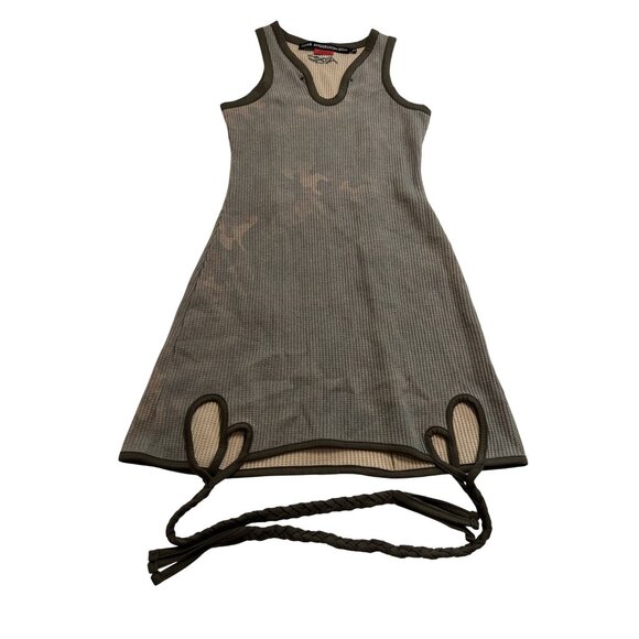 ADSB Andersson Bell Mini Dress in Faded Green - Picture 1 of 5